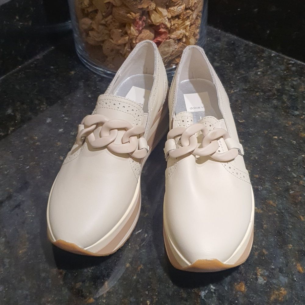 Dolce Vita - Jhenee Platform Sneaker / Loafer - Dune Suede Size 6.5 New